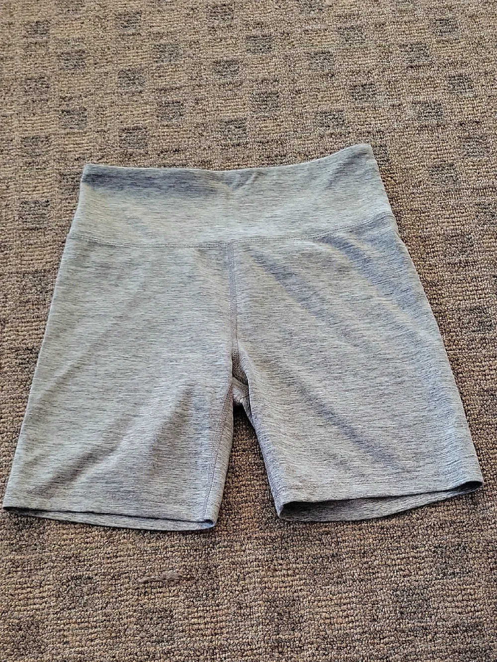 Bally High-Waisted Gray Bike Shorts